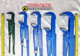รุ่นงานหนัก!!! ประแจจับแปปขาคู่ OKURA ขนาด 1"- 4'' ประแจจับท่อ ประแจจับท่อประปา ประแจคอม้า 2ขา จับแป้ป จับแป็ป ขาคู่